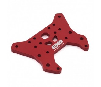 ARRMA Front Shock Tower CNC 7075 T6 Aluminum Red - ARA320611 - FLASH RC