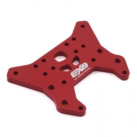 ARRMA Front Shock Tower CNC 7075 T6 Aluminum Red - ARA320611 - FLASH RC