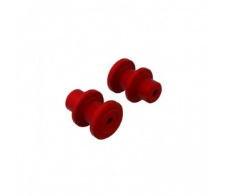 Piezas coche RC - ARRMA Servo Saver Eje CNC (2) - ARA340172 - FLASH RC