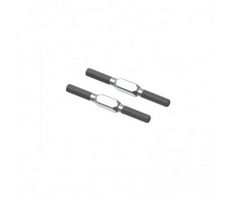 Ricambi per auto RC - ARRMA Tenditore in acciaio M4x45mm Argento (2) - ARA340176 - FLASH RC
