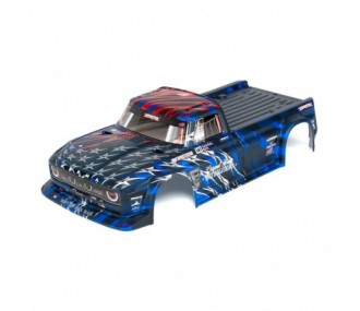 ARRMA INFRACTION 6S BLX Painted Body Blue/Red - ARA410005 - FLASH RC