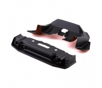 ARRMA FELONY Painted Splitter And Diffuser Black/Orange - ARA410010 - FLASH RC