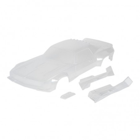 Piezas de coches RC - ARRMA FELONY 6S BLX Trimmed Body (Clear) - ARA410011 - FLASH RC
