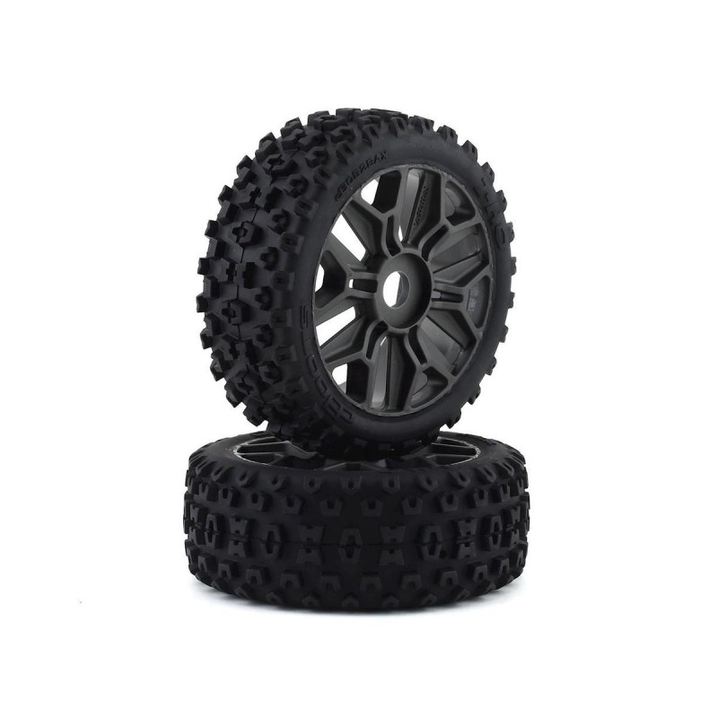 ARRMA Dboots  2HO  Tire Set Glued Gun Metal (2) - ARA550088 - FLASH RC