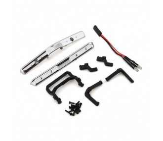 Piezas de repuesto para coches RC - AXIAL Bumper Set w/LED: SCX24 1967 C10 - AXI200002 - FLASH RC