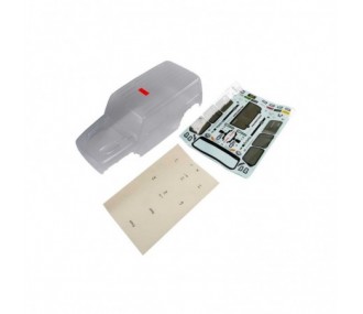 Piezas de coche RC - AXIAL Jeep JL 4dr Wrangler Body (Clear) - AXI230015 - FLASH RC