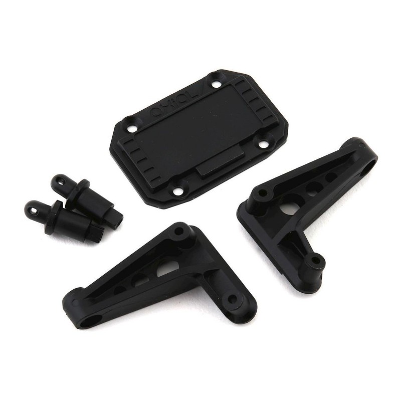 Piezas RC - AXIAL Body Mount Set Rear Jeep JLU: SCX10III - AXI230023 - FLASH RC