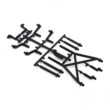 AXIAL Universal Body Post Set: SCX10 III - AXI230025 - FLASH RC