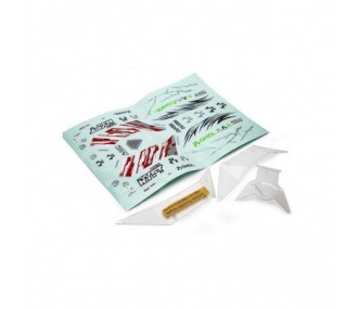 Ricambi per auto RC - Set di pannelli carrozzeria AXIAL (trasparenti): RBX10 - AXI230032 - FLASH RC