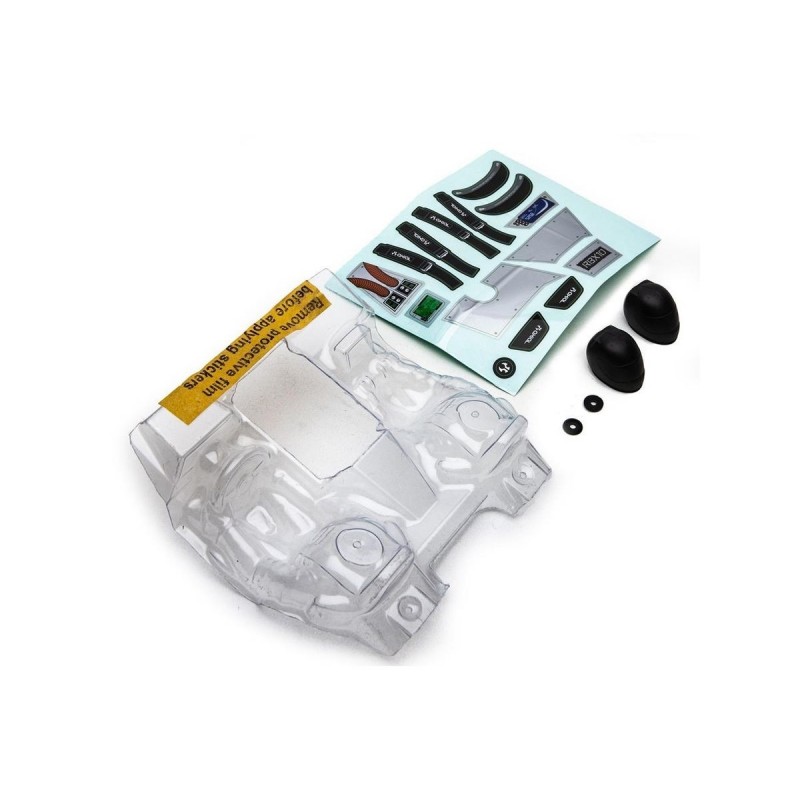 Ricambi per auto RC - Set di interni AXIAL (trasparenti): RBX10 - AXI230033 - FLASH RC