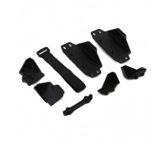 AXIAL Battery Tray Sets & Strap: SCX10III - AXI231008 - FLASH RC