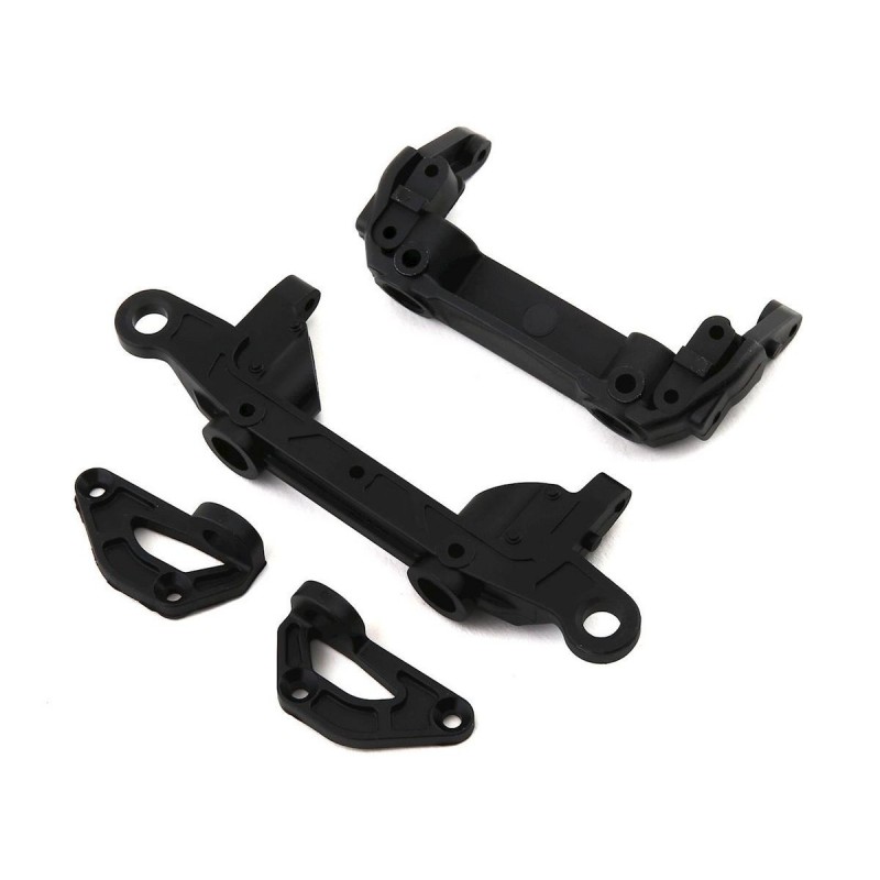 Parti di ricambio per auto RC - Telaio con supporti per paraurti e carrozzeria AXIAL IT/RR: SCX10III - AXI231016 - FLASH RC