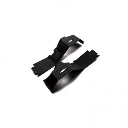 Ricambi RC Auto - Parafanghi interni posteriori lunghi AXIAL: SCX10III (2 pezzi) - AXI231023 - FLASH RC