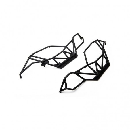 Piezas de coches RC - AXIAL Cage Sides, L R (Blk): RBX10 - AXI231032 - FLASH RC