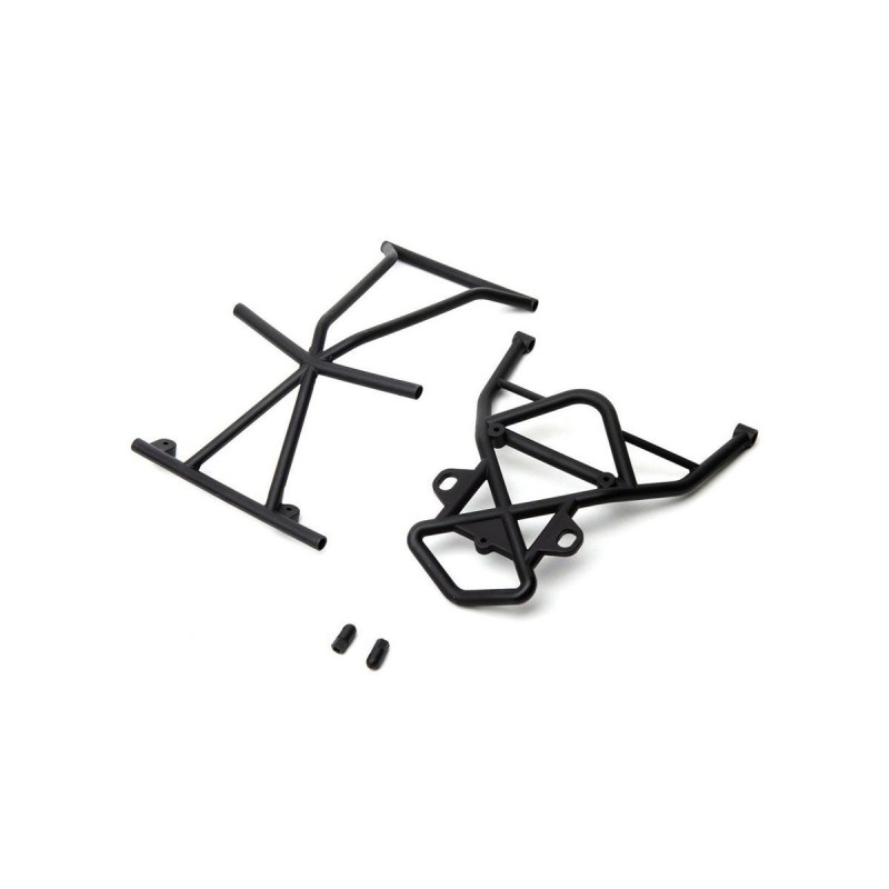 Ricambi per auto RC - Tetto a gabbia assiale, cappuccio (nero): RBX10 - AXI231033 - FLASH RC