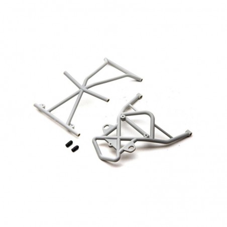 Piezas de coches RC - AXIAL Techo de jaula, Capó (Gris): RBX10 - AXI231038 - FLASH RC