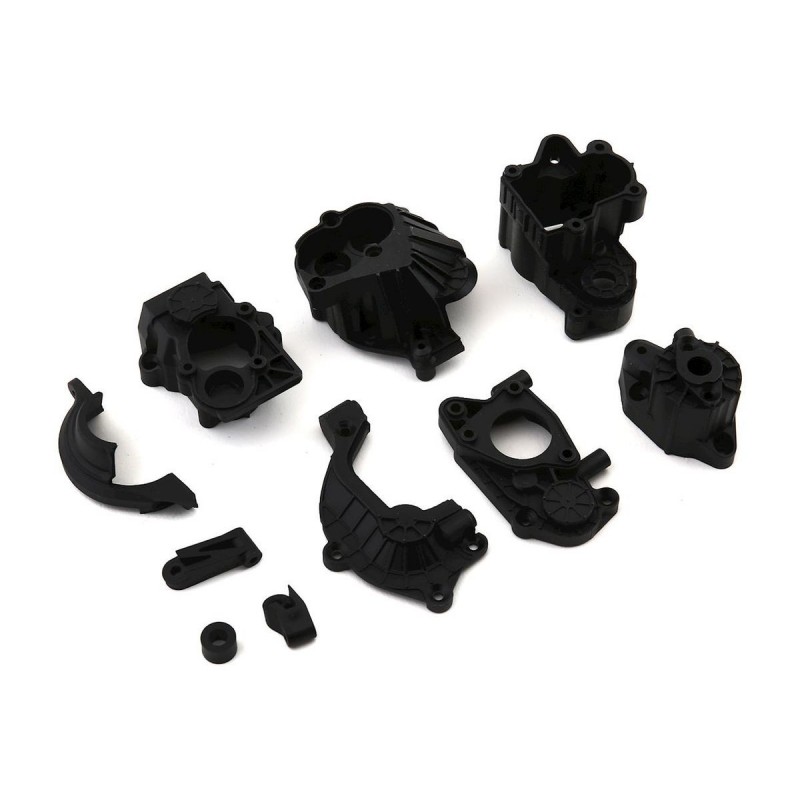 Ersatzteile für RC-Fahrzeuge - AXIAL Transmission Housing Set: SCX10III - AXI232029 - FLASH RC