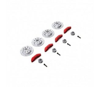 AXIAL Hex Rtr Clpr Pin Set (4): RBX10 - AXI232045 - FLASH RC