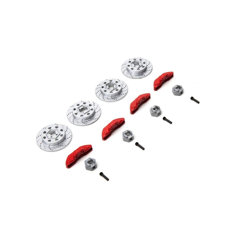 Ricambi RC Auto - Set di perni esagonali AXIAL Rtr Clpr (4): RBX10 - AXI232045 - FLASH RC
