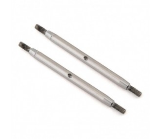 RC Car Parts - AXIAL Acero Inoxidable M6x 88mm Link (2pcs): SCX10III - AXI234012 - FLASH RC