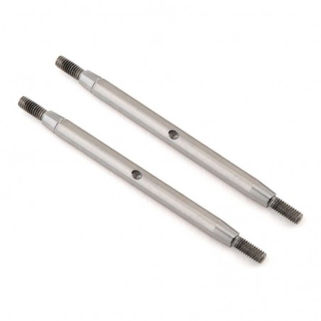 RC Car Parts - AXIAL Acero Inoxidable M6x 88mm Link (2pcs): SCX10III - AXI234012 - FLASH RC