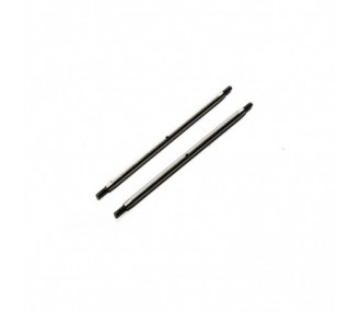Ricambi per auto RC - Collegamento assiale in acciaio inox M6x 154mm (2pz): SCX10III - AXI234018 - FLASH RC
