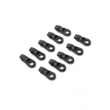 RC Car Parts - Rótulas AXIAL, Strght, M4 (10): RBX1 - AXI234025 - FLASH RC