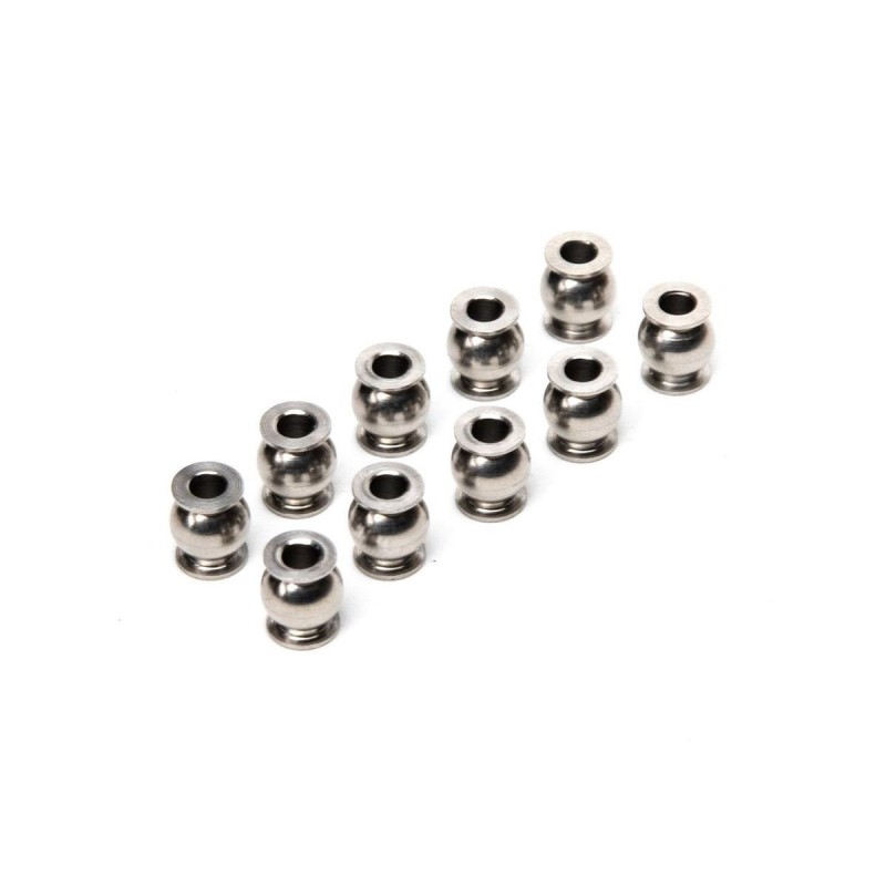 Ricambi RC Auto - Perno a sfera assiale, 8x7mm (10): RBX10 - AXI234028 - FLASH RC