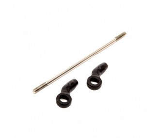 Ricambi per auto RC - Barra Panhard e collegamenti assiali (standard): SCX10 III - AXI234033 - FLASH RC