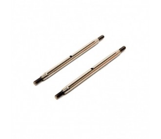 RC Car Parts - AXIAL Acero inoxidable M6 x 105mm Link (2pcs): SCX10III - AXI234034 - FLASH RC