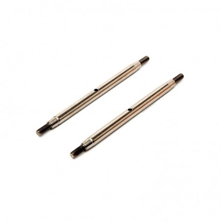 Ricambi per auto RC - Collegamento assiale in acciaio inox M6 x 105 mm (2 pezzi): SCX10III - AXI234034 - FLASH RC