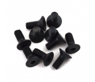Ersatzteile RC-Cars - AXIAL M2.5 x 6mm Flat Head Screw (10) - AXI235166 - FLASH RC