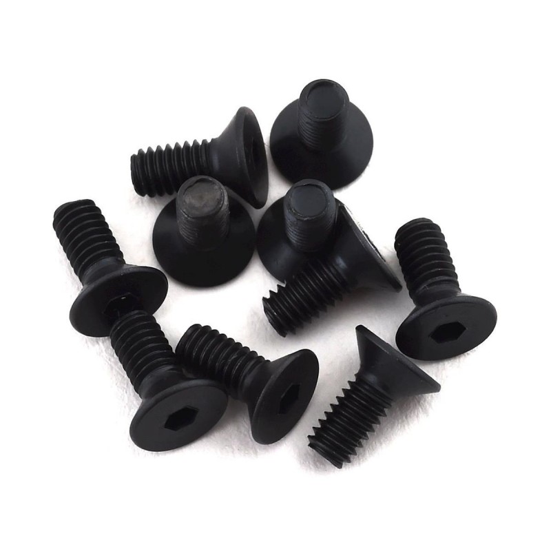AXIAL M2.5 x 6mm Flat Head Screw (10) - AXI235166 - FLASH RC