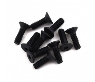 AXIAL M2.5 x 8mm Flat Head Screw (10) - AXI235167 - FLASH RC