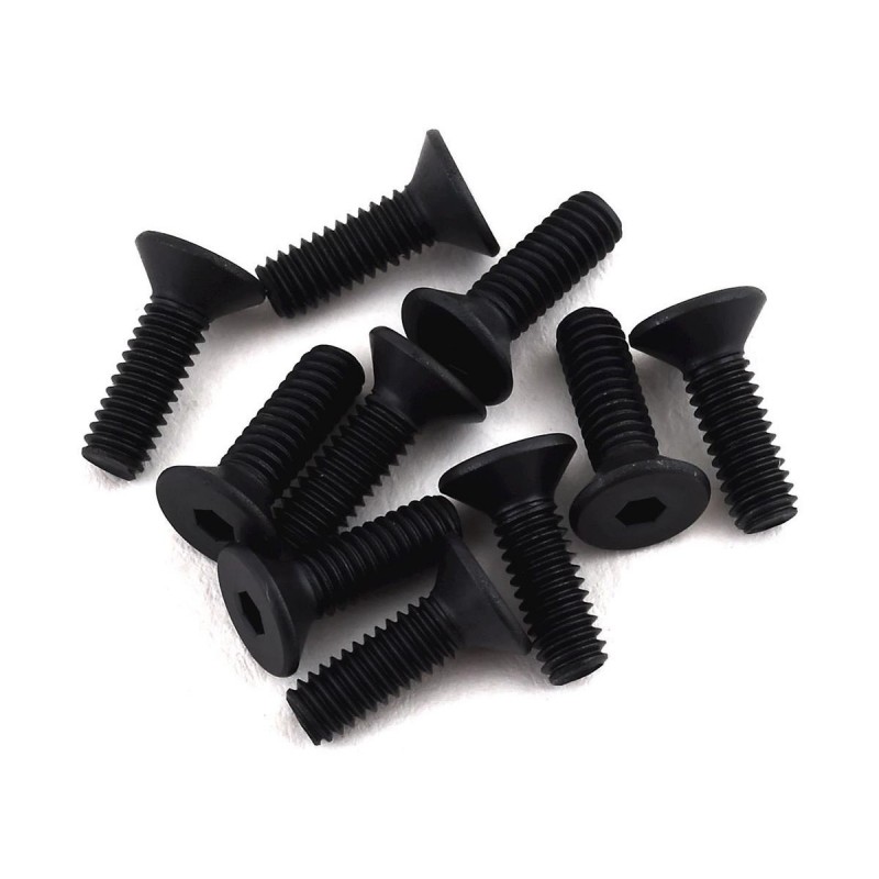 RC Car Parts - AXIAL Tornillo de cabeza plana M2.5 x 8mm (10) - AXI235167 - FLASH RC