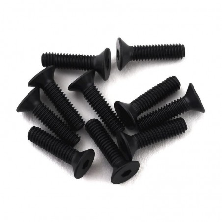 AXIAL M2.5 x 10mm Flat Head Screw (10) - AXI235168 - FLASH RC