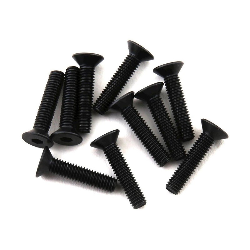 Ricambi per auto RC - Vite a testa piatta AXIAL M3 x 14mm (10) - AXI235178 - FLASH RC