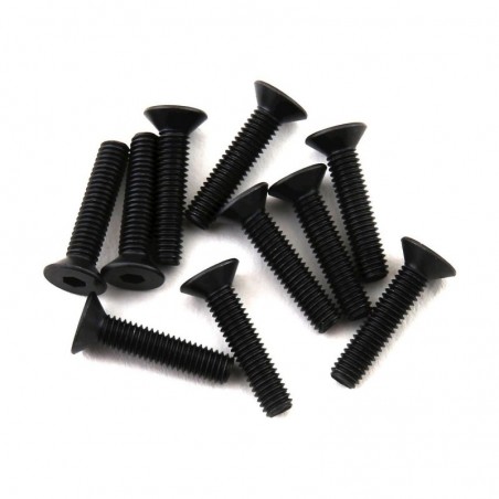 Ricambi per auto RC - Vite a testa piatta AXIAL M3 x 14mm (10) - AXI235178 - FLASH RC