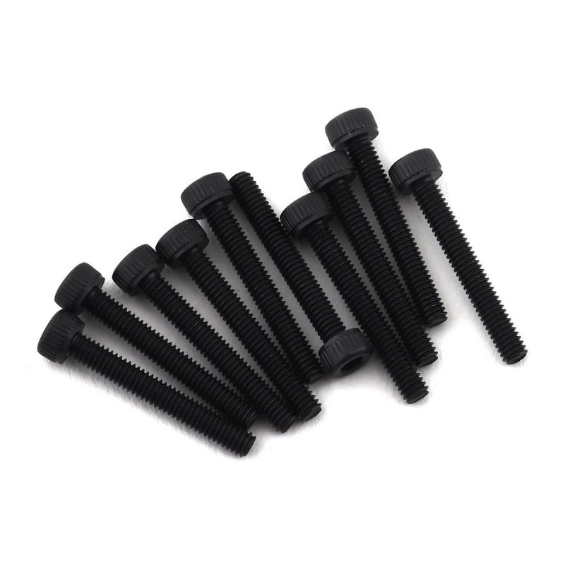 Piezas de repuesto para coches RC - AXIAL M2.5 x 18mm Tornillo de cabeza cilíndrica (10) - AXI235230 - FLASH RC