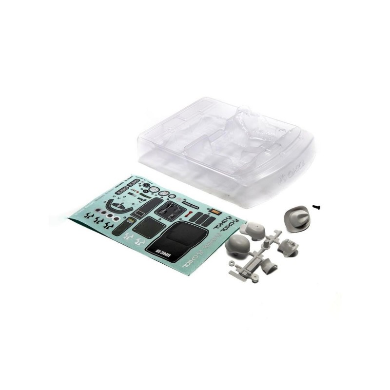 Ersatzteile RC-Cars - AXIAL UMG 6x6 Interior - .040' Uncut (Clear) - AXI333001 - FLASH RC