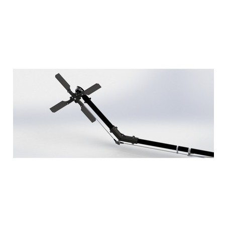 Fusoliere, accessori Elicottero - Bell 412 Compactor classe 800 Bianco - verde - FLASH RC