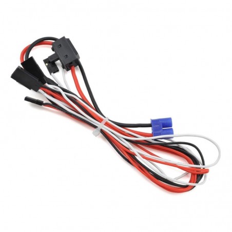 LOS15000 - LOS15000 - On/Off Swtich and Wiring Harness: MTXL Losi Losi - FLASH RC