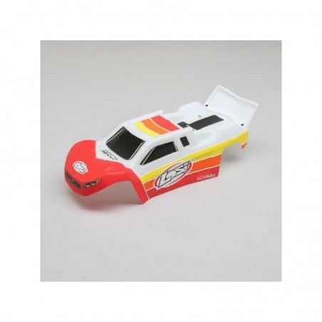 Ersatzteile RC-Cars - LOS210017 - LOS210017 - Body, Red: Mini-T 2.0 BL Losi Losi - FLASH RC