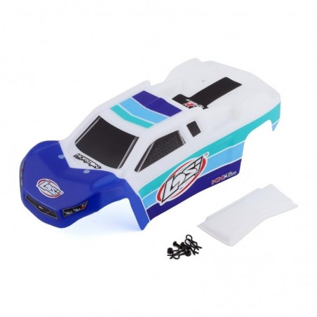 RC Car Parts - LOS210018 - LOS210018 - Body, Blue: Mini-T 2.0 BL Losi - FLASH RC