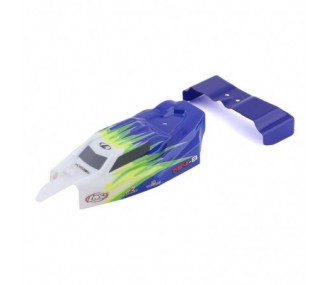 LOS210019 - LOS210019 - Body, Wing, Blue/White: Mini-B Losi Losi - FLASH RC