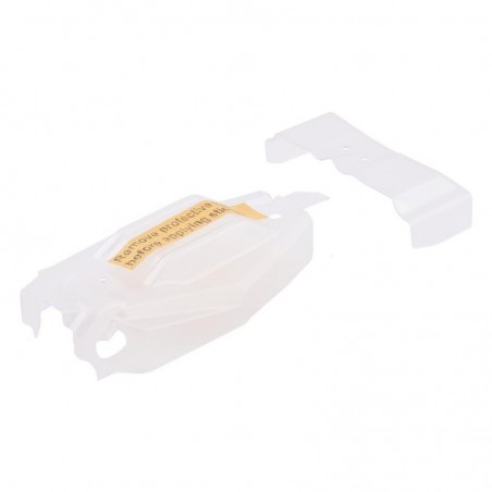 RC Car Parts - LOS210021 - LOS210021 - Cuerpo, Ala, Transparente: Mini-B Losi Losi - FLASH RC