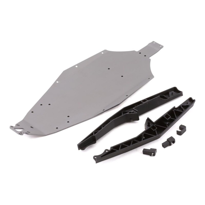 Ersatzteile RC-Cars - LOS211020 - LOS211020 - Chassis & Mud Guards: Mini-B Losi Losi - FLASH RC