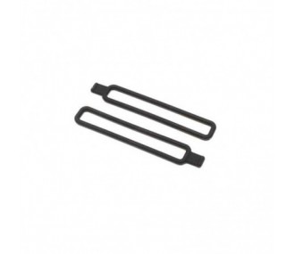 RC Car Parts - LOS211022 - LOS211022 - Battery Strap, Elastomer: Mini-B Losi - FLASH RC