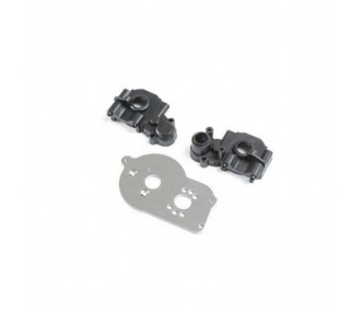 LOS212021 - LOS212021 - Transmission Case & Motor Plate: Mini-B Losi Losi - FLASH RC