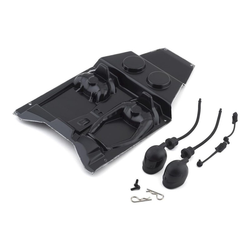 Ricambi RC Auto - LOS230075 - LOS230075 - Set carrozzeria, blu, verniciato: Ultra 4 Losi - FLASH RC